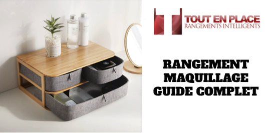rangement maquillage
