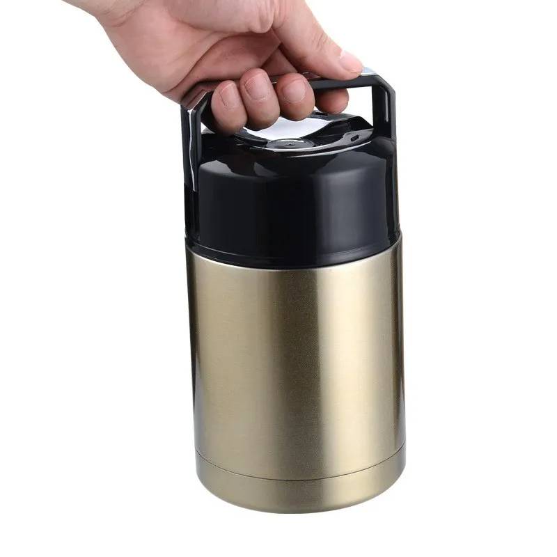 thermos tupperware doré