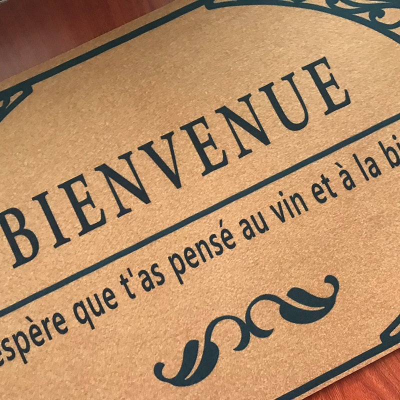 Tapis bienvenue
