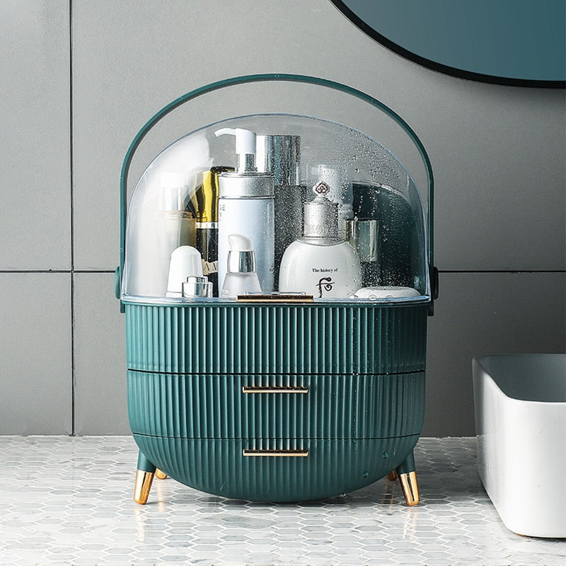 Boîte rangement maquillage