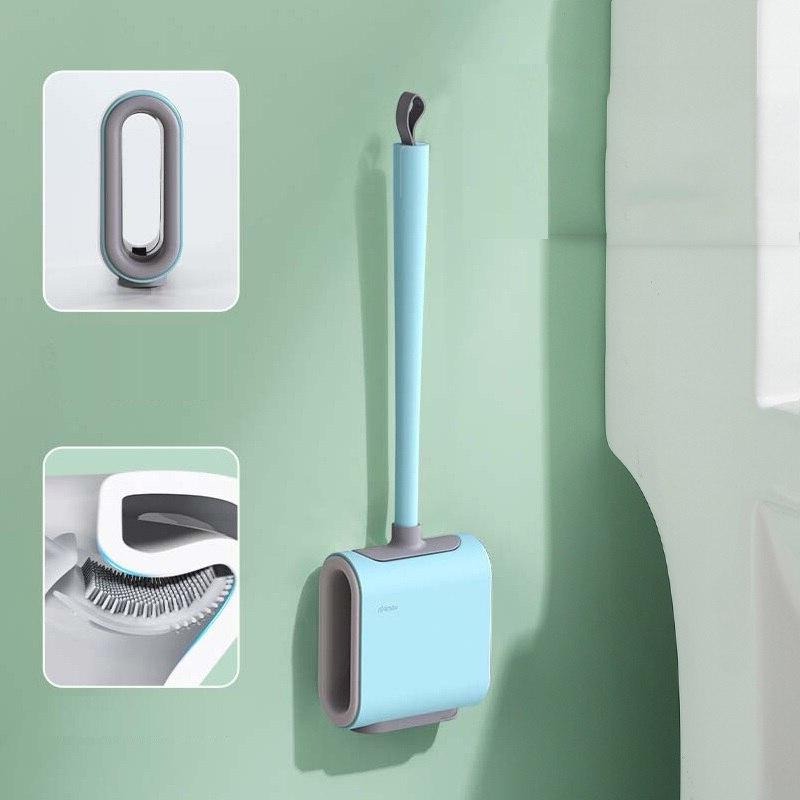 Brosse toilette turquoise