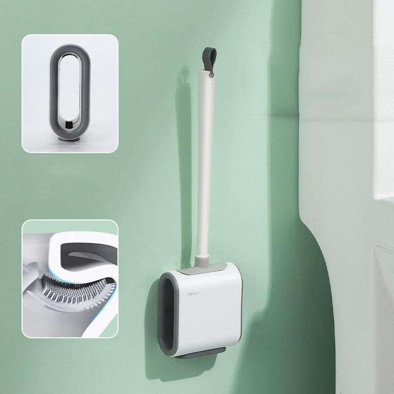 Brosse toilette blanc