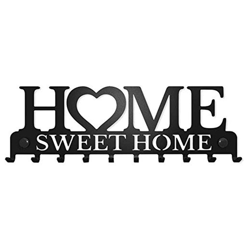Porte clé mural home sweet home