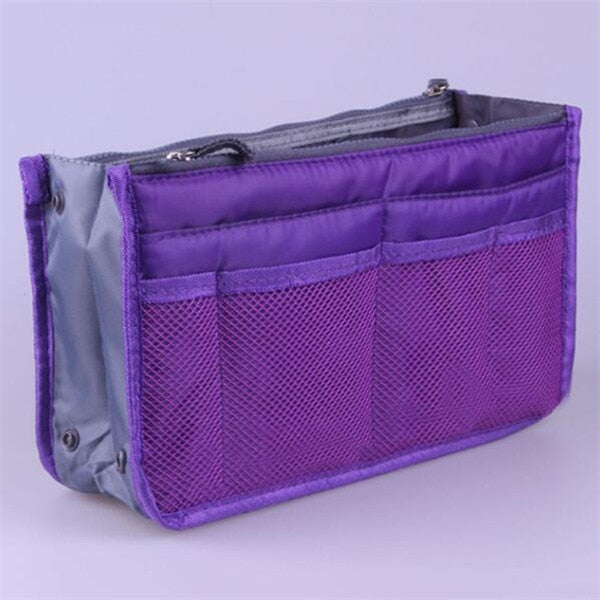 Trousse de maquillage violet