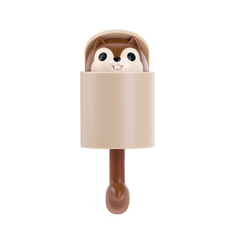 Porte-clé marron