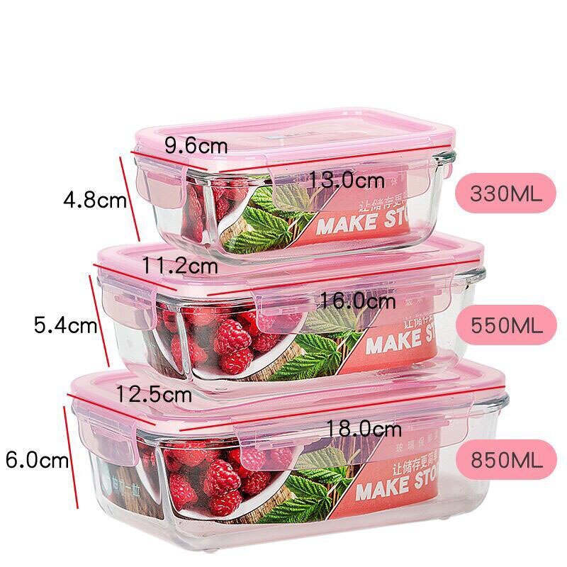 Tupperware en verre