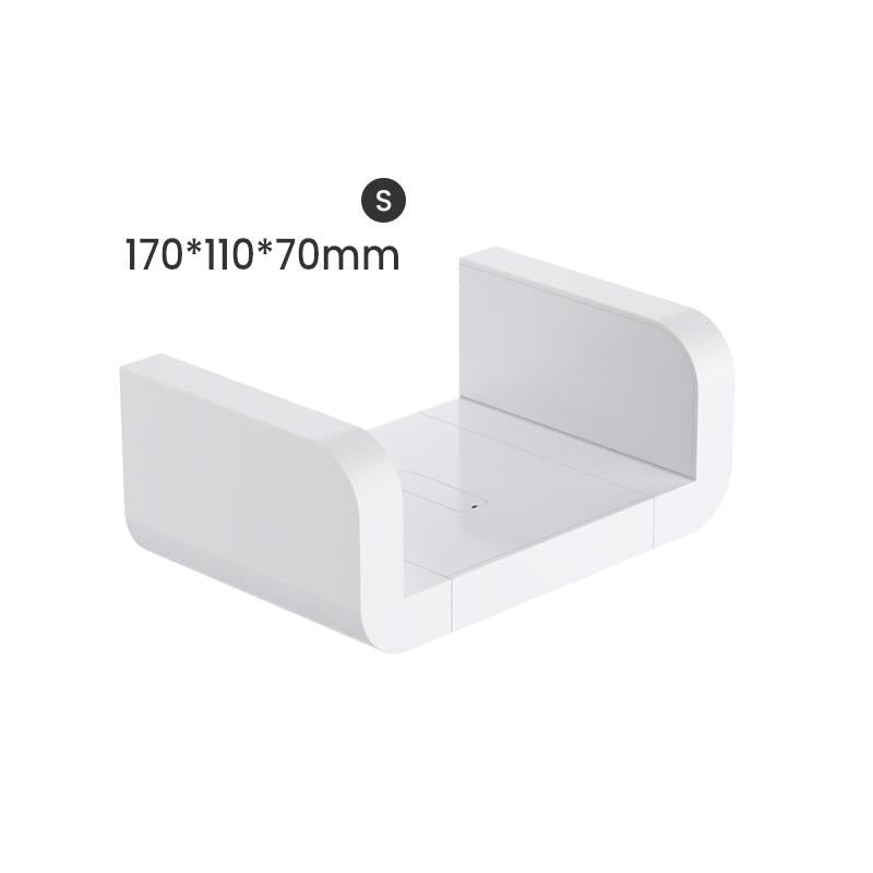 Tablette douche blanche