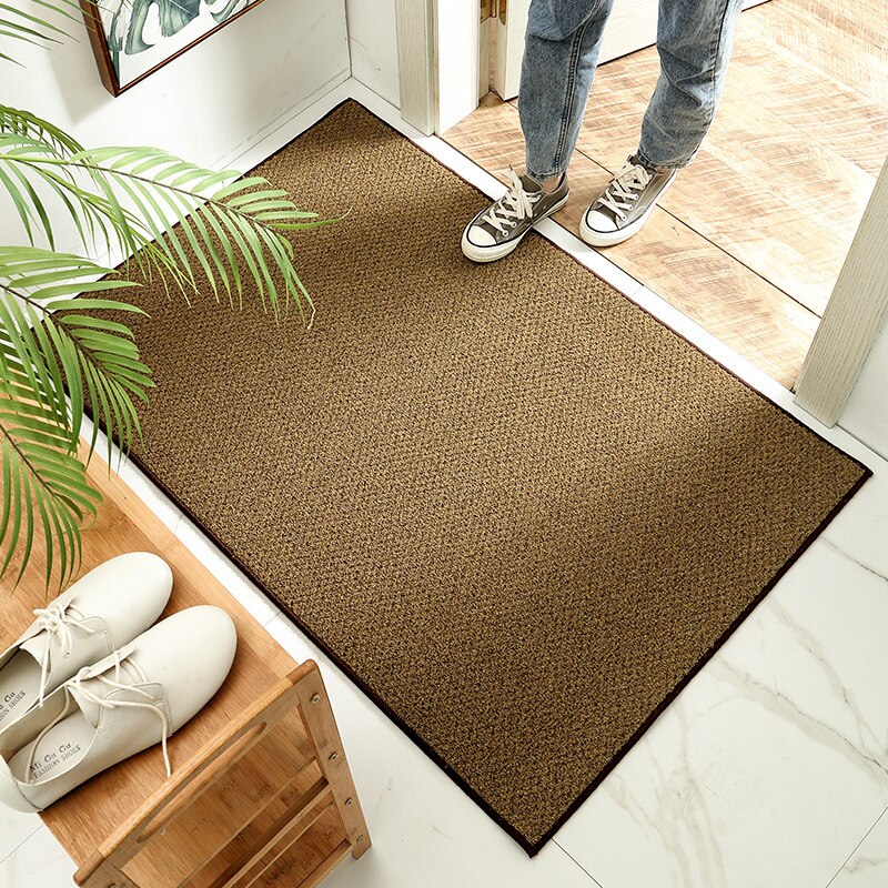 Tapis en jute tressée