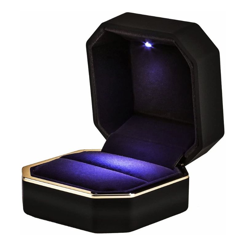 écrin bague led