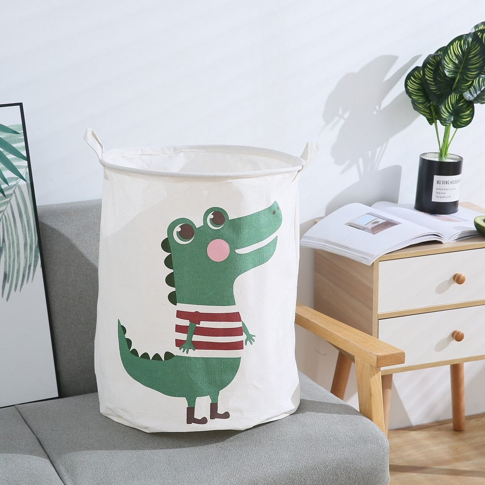 Panier de rangement crocodile