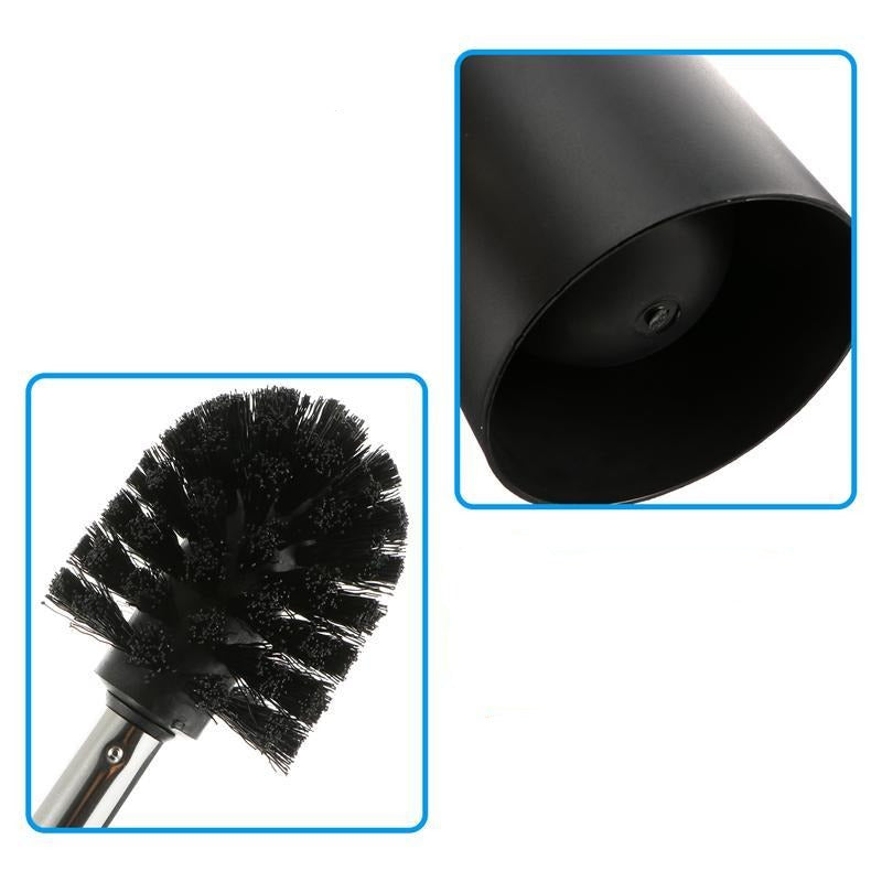 Brosse wc noir mat