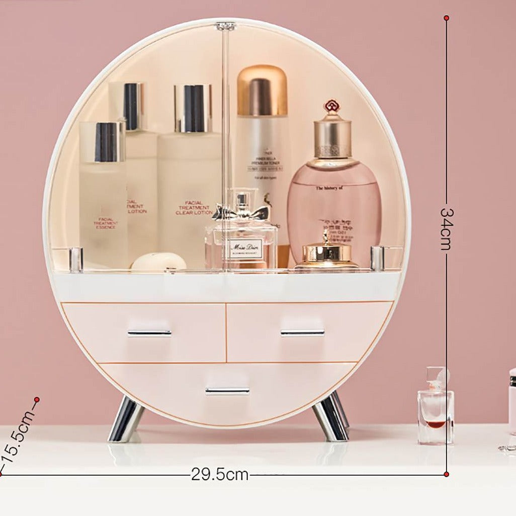 rangement maquillage