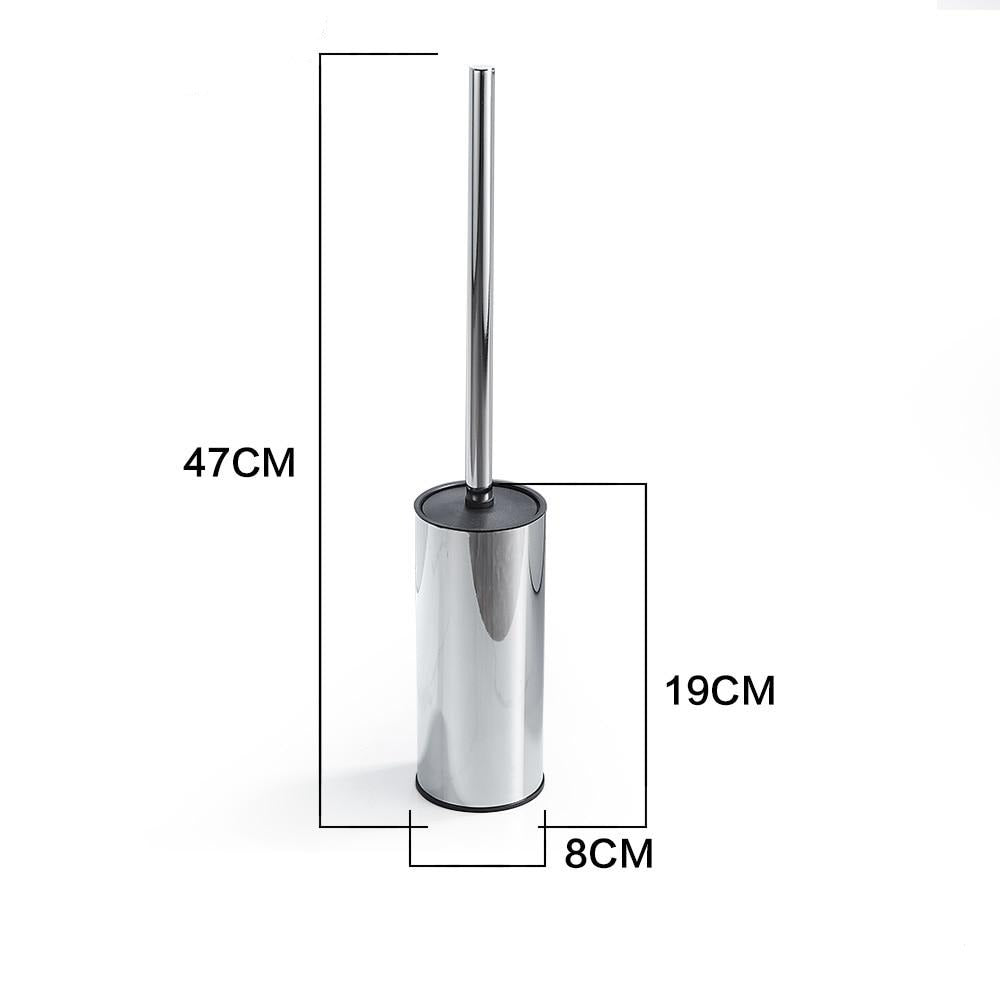 Brosse wc inox brillant