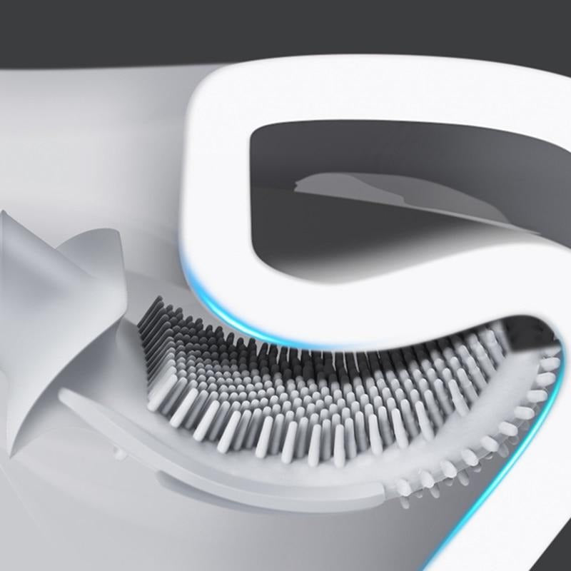 Brosse toilette silicone