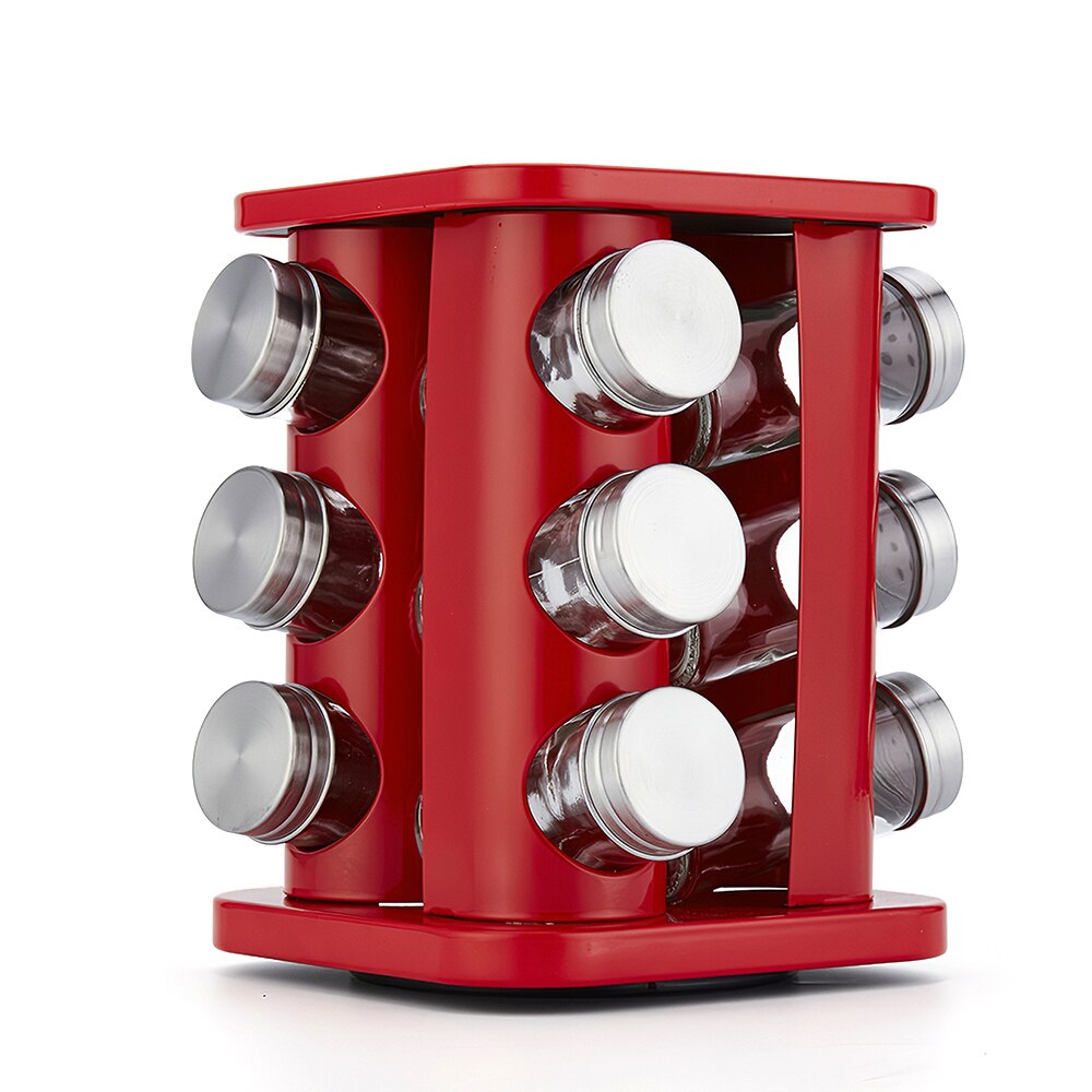 Boite de rangement cuisine rouge