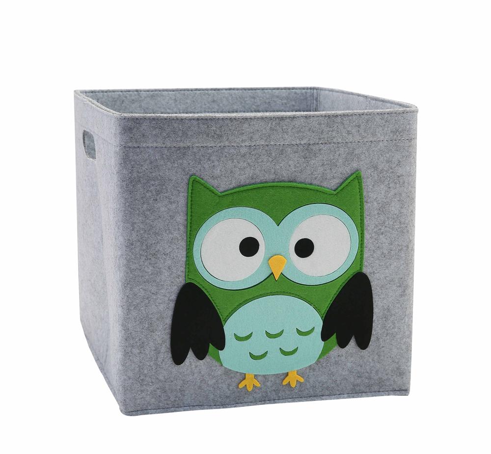 Rangement jouets hiboux