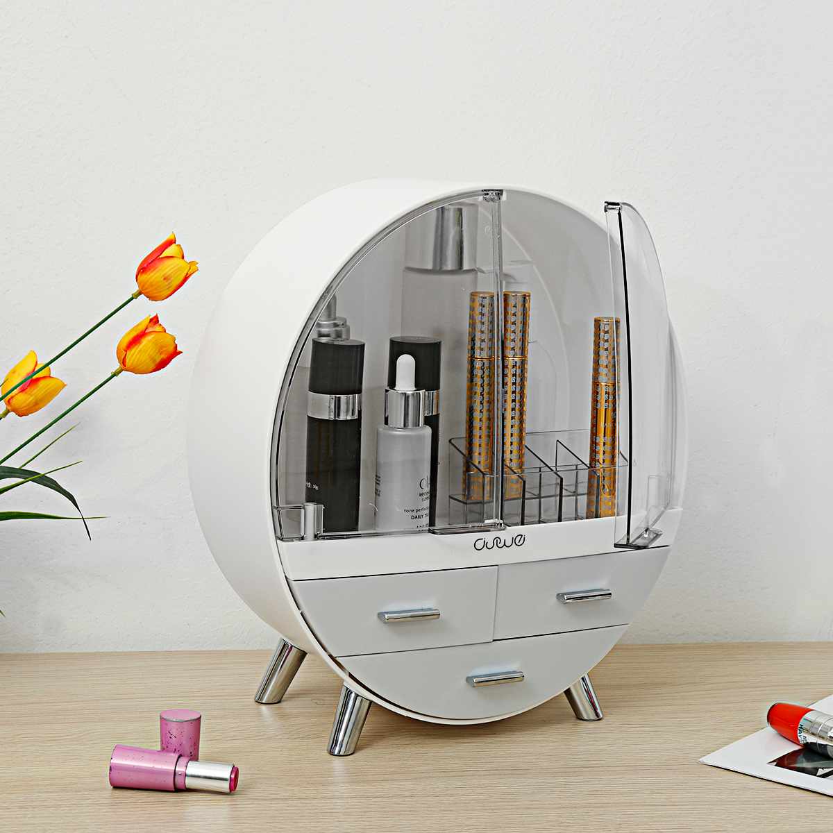 Rangement maquillage tiroir
