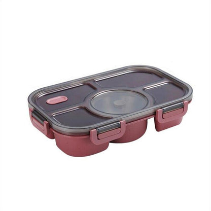 Boite plastique alimentaire rose